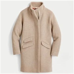 J.crew Italian wool cocoon coat.